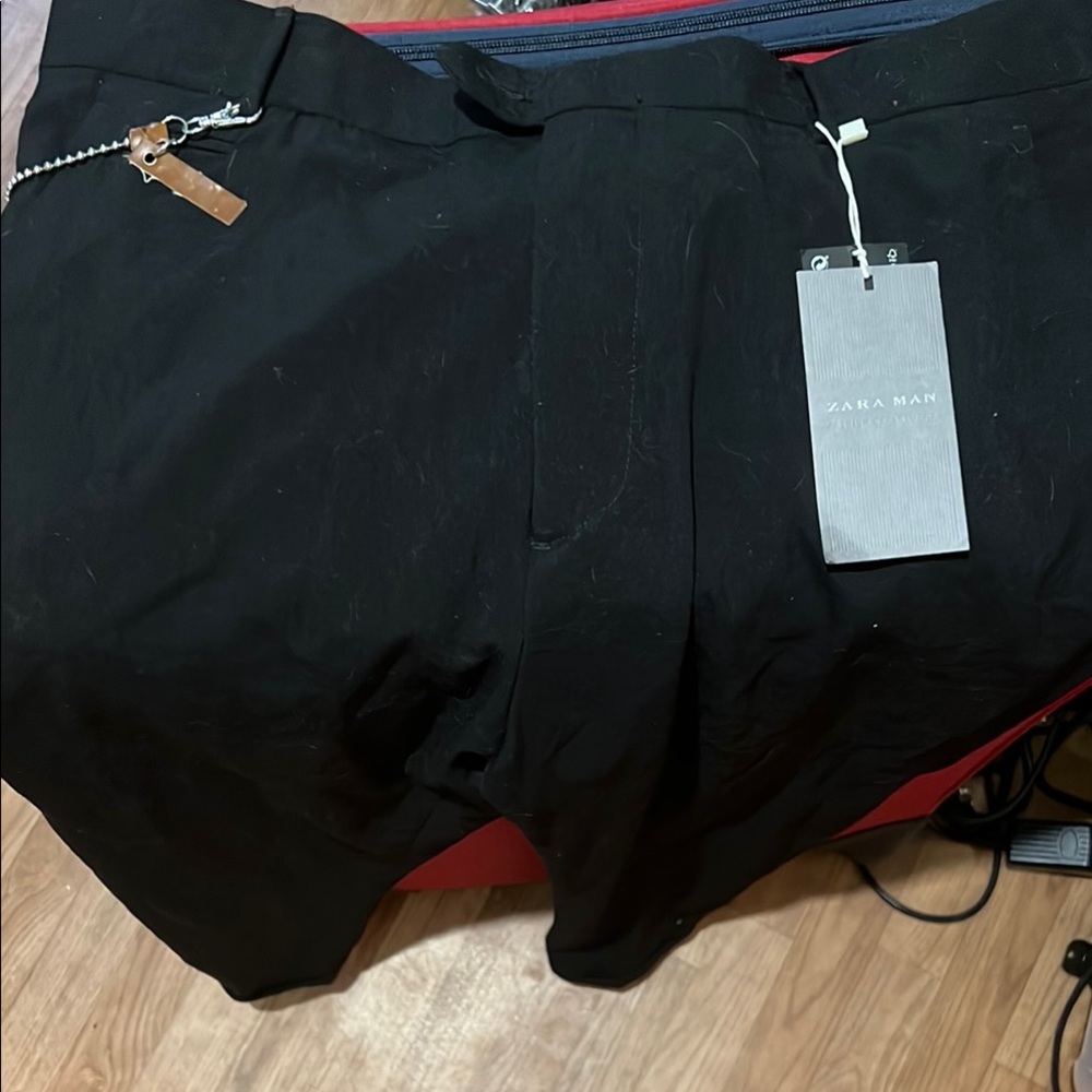 Zara Man Black Pants